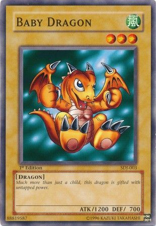 Baby Dragon - SDJ-003 - Common 1st Edition