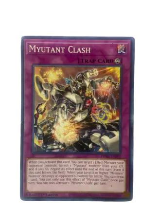 MYUTANT CLASH Cartas Trampas