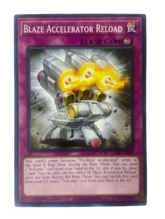 BLAZE ACCELERATOR RELOAD Cartas Trampas