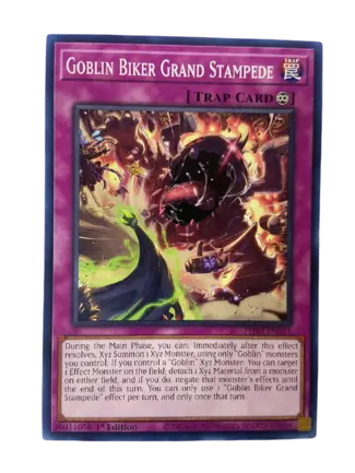 Goblin Biker Grand Stampede Cartas Trampas