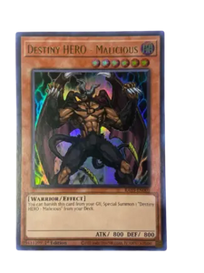 DESTINY HERO - MALICIOUS Monstruos Normales/efectos