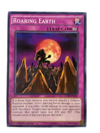 ROARING EARTH Cartas Trampas