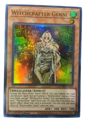 WITCHCRAFTER GENNI Monstruos Normales/efectos