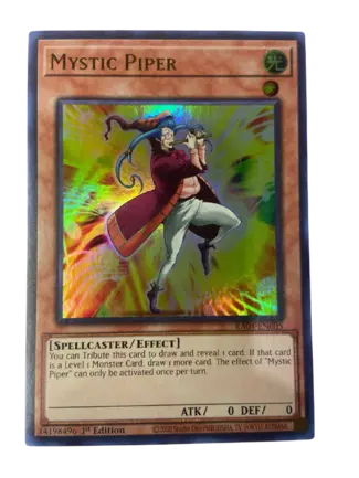 MYSTIC PIPER Monstruos Normales/efectos