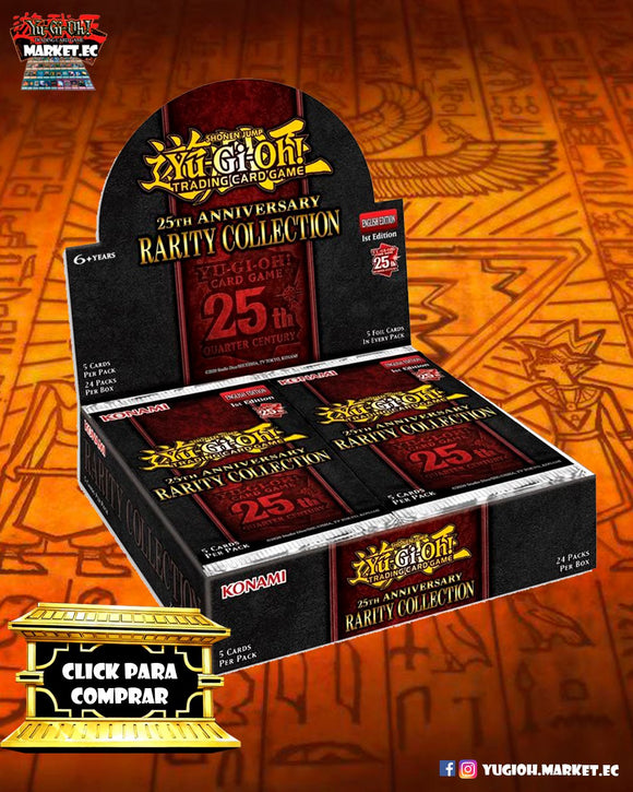 25th Anniversary Rarity Collection - Booster Box - Español - Yugioh Market Ecuador