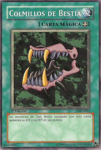 Beast Fangs - LDD-S041 - Common 1st Edition - Yugioh Market Ecuador